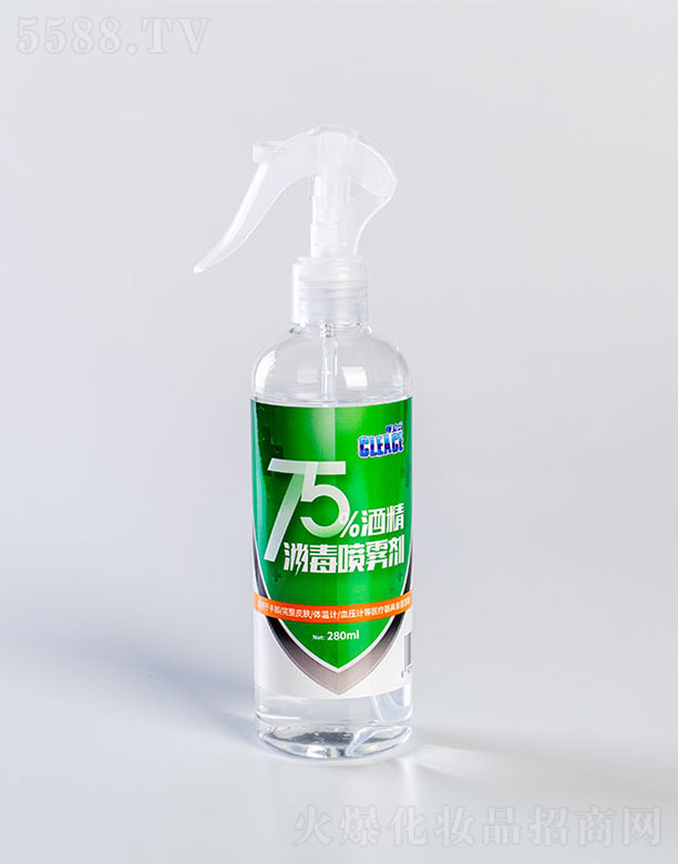 ���K���V�ջ����F(tu��n)�ɷ����޹�˾��������75%�ƾ�Һ280mL